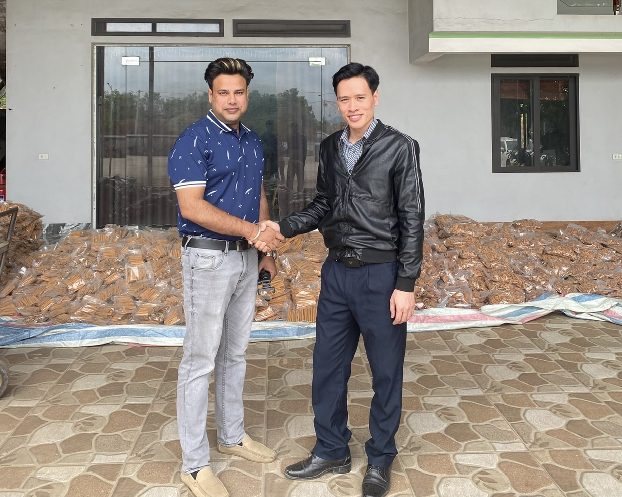 Welcome a guest from India at the begining of the year